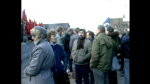 Demonstration Rådhuspladsen, 15.3.1985.