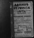 Aarhus Vejviser 1933