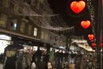 Julebelysning på Strøget.