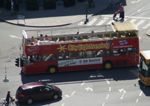 Turistbus i Aarhus midtby