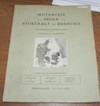 Rapport om motorveje og broer fra 1937