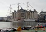 Stort sejlskib til Tall Ships Races.