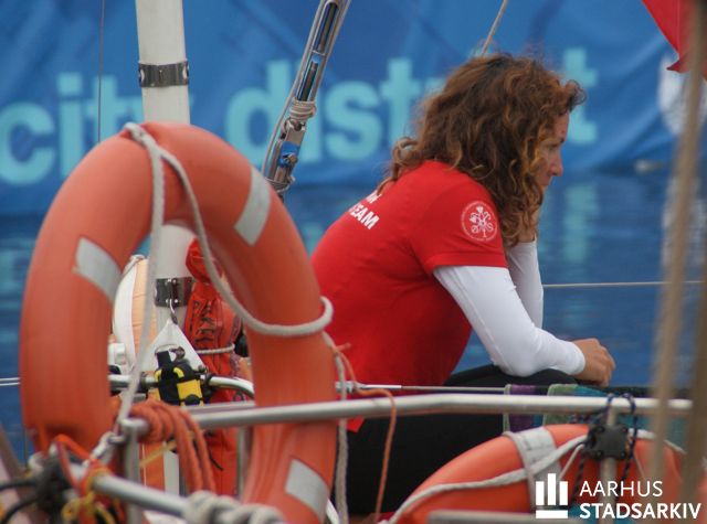 Besætningsmedlem til Tall Ships Races.