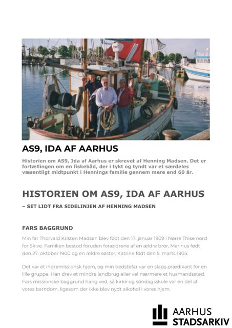 Erindring - AS9, Ida af Aarhus