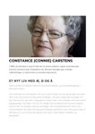 Erindring - Constance (Connie) Carstens