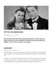 Erindring - Ettie Schroeder