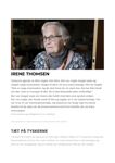 Erindring - Irene Thomsen