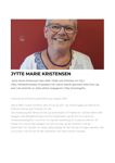 Erindring - Jytte Marie Kristensen