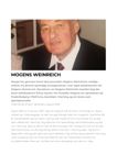 Erindring - Mogens Weinreich