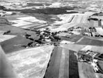 Luftfoto af landsbyen Tåstrup