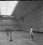 Varme i badmintonhallen