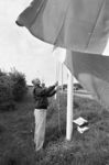 Niels Liljeberg - Sct. Georgsgilderne - flag hejses 