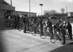 Aarhus Cykelbane, træningen begynder, leder W. Falck Hansen