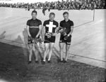 Professionel sprint. Heino Dissing, Willy Falck Hansen, Kjeld Brask Andersen.