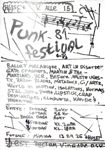 Plakat/Flyer Punk '81