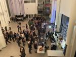 Merchandisesalg i Scandinavian Congress Center før Amon Amarth koncert