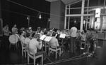 Møllevangsskolen´s aula. Senex Brass Band