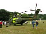 Flyvevåbnets helikopter i Mindeparken