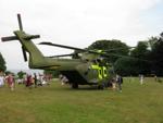 Flyvevåbnets helikopter i Mindeparken