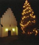 Brabrand kirke, skumringsbillede