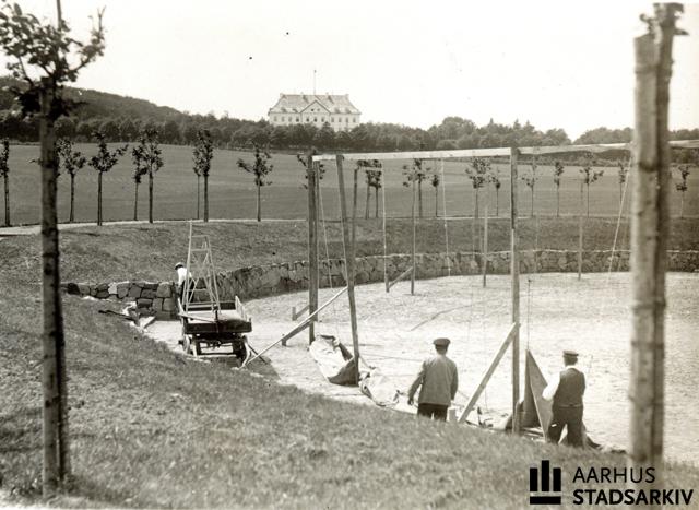 Anlæggelse af Marselisborgmonumentet